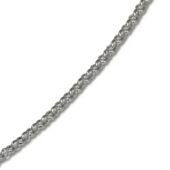 SilberDream Collier Kette mit matten Elementen 925 Silber 45cm SDK400