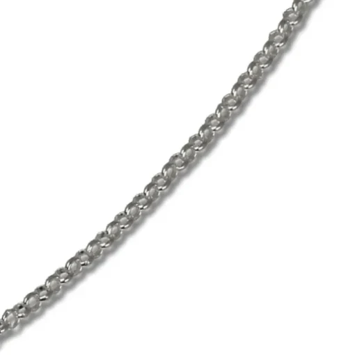 SilberDream Collier Kette mit matten Elementen 925 Silber 45cm SDK400