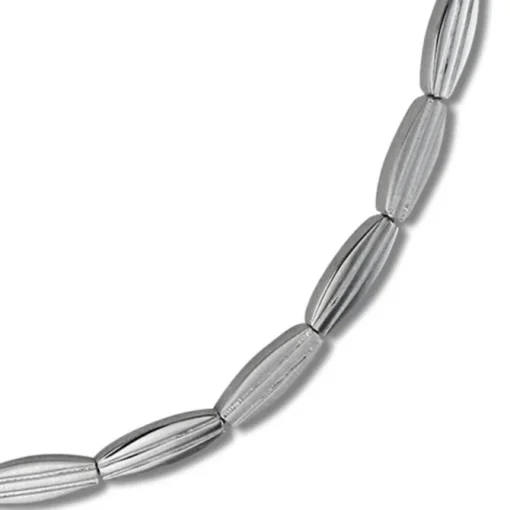 SilberDream Collier Kette Fantasie 925 Silber 44,5cm Halskette SDK441J