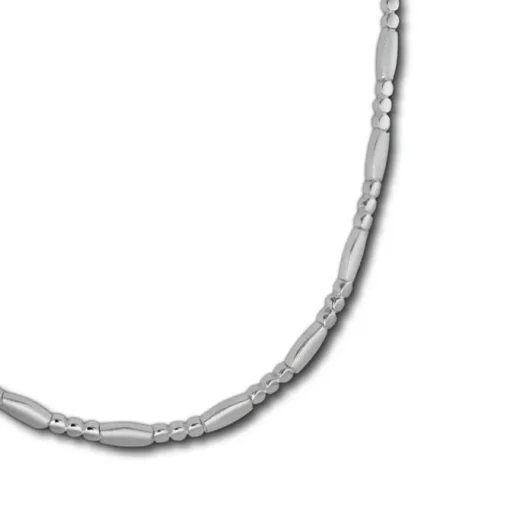 SilberDream Collier Kette Glamour 925er Silber 45,5cm Damen Kette SDK443J