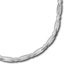 SilberDream Collier Kette Muster 925er Silber 45cm Damen Halskette SDK437J