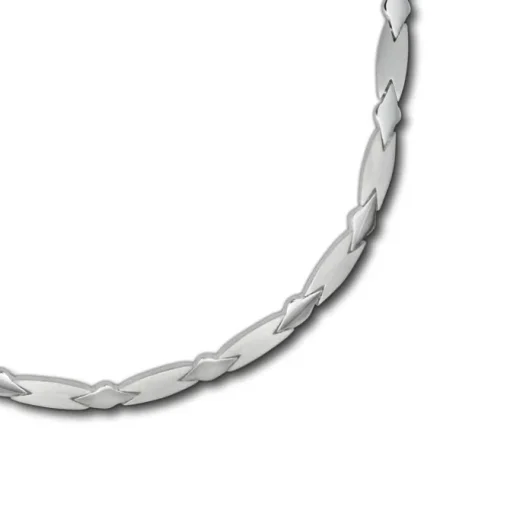 SilberDream Collier Kette Muster 925er Silber 45cm Damen Halskette SDK437J