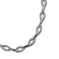 SilberDream Collier Kette Ranke 925er Silber 45cm Damen Halskette SDK465J