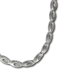 SilberDream Collier Kette oval offen 925 Silber 45cm Halskette SDK401