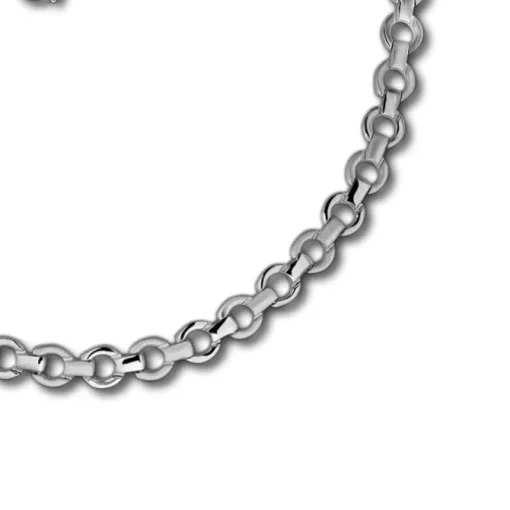 SilberDream Collier Kette rund 925 Silber 44cm Halskette SDK439J