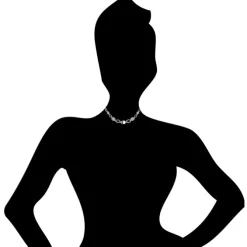 SilberDream Collier Kette Grazie 925 Vollsilber 45cm Halskette SDK408