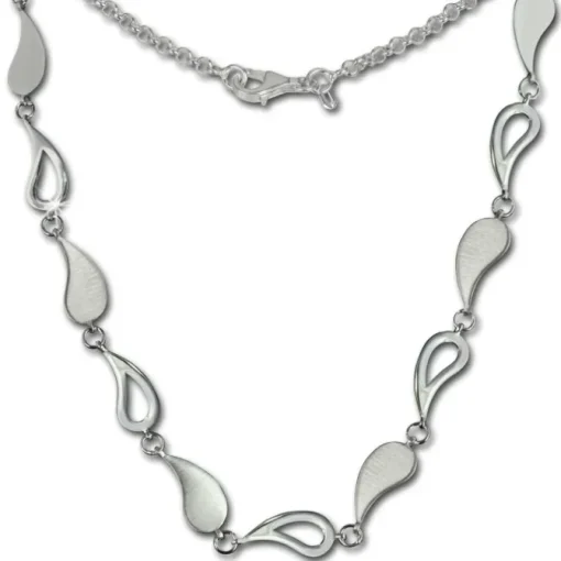 SilberDream Collier Träne 925 Sterling Silber 45cm Halskette SDK415