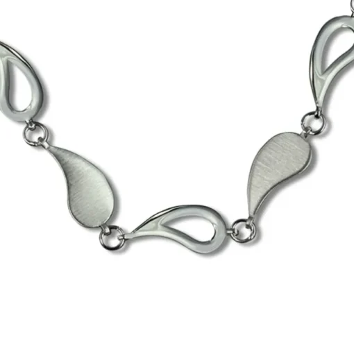 SilberDream Collier Träne 925 Sterling Silber 45cm Halskette SDK415