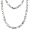 SilberDream Collier Tropfen Zirkonia weiß 925er Silber 45cm Halskette SDK476W