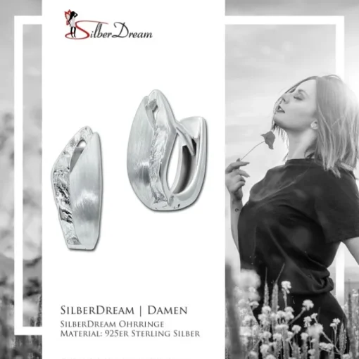 SilberDream Creole Abstract 925er Sterling Silber Damen SDO4403O
