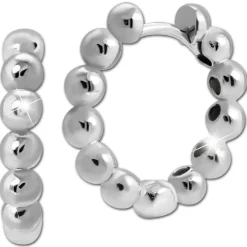 SilberDream Creole Balls 2cm 925 Sterling Silber Damen Ohrringe SDO4448J
