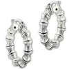 SilberDream Creole Bambus 2,9cm 925er Sterling Silber Damen Ohrring SDO67212