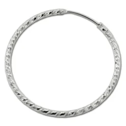 SilberDream Creole Beauty 30mm Ohrring 925 Silber SDO0953
