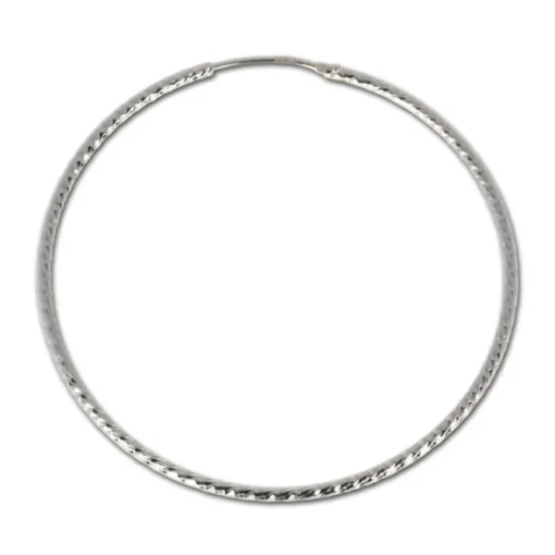 SilberDream Creole Beauty 60mm Ohrring 925 Silber SDO075