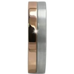 SilberDream Creole Bicolor rose silber 1,8cm 925 Sterling Silber Damen SDO4429E