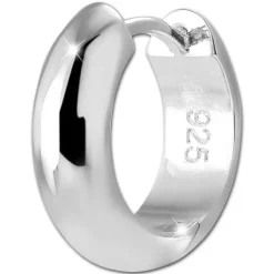 SilberDream Creole Big massiv 1,7cm 925 Sterling Silber Damen Ohrringe SDO4430J