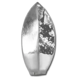 SilberDream Creole Blatt -matt, gehämmert- 925er Silber Damen SDO4402O