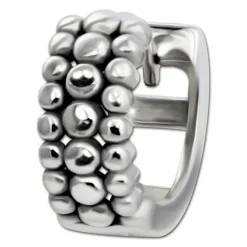 SilberDream Creole Blow 925er Sterling Silber Damen Ohrringe SDO4416J