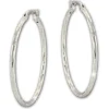SilberDream Creole Diamantschliff 6cm 925 Sterling Silber Damen Ohrring SDO67366