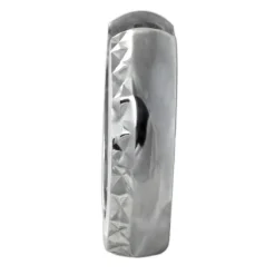 SilberDream Creole diamantiert 14mm 925 Sterling Silber Ohrring SDO392J