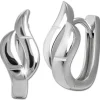 SilberDream Creole Flame 925 Sterling Silber Damen Ohrringe SDO4457J