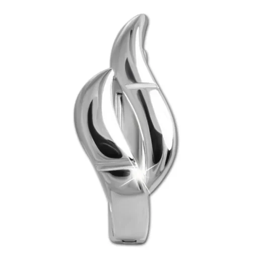 SilberDream Creole Flame 925 Sterling Silber Damen Ohrringe SDO4457J