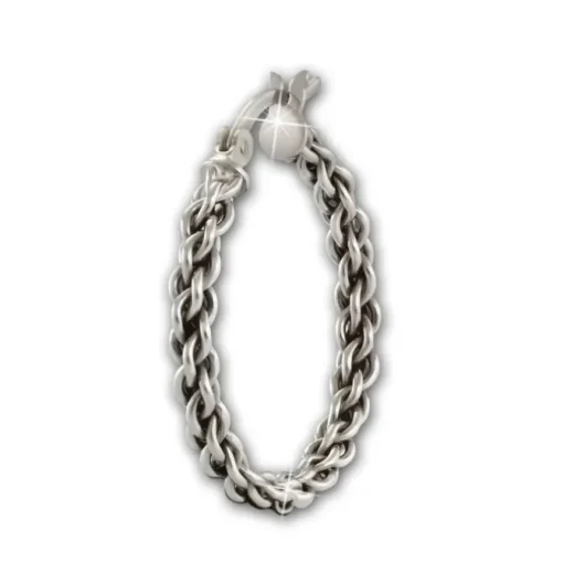 SilberDream Creole Geflecht 925 Sterling Silber Damen Ohrring SDO67312