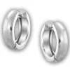 SilberDream Creole Glanz 14mm 925 Sterling Silber Ohrring SDO4300J