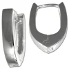 SilberDream Creole glanz 925 Sterling Silber Ohrring SDO307