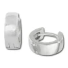 SilberDream Creole Glanz klein 12mm 925 Sterling Silber Ohrring SDO333S2