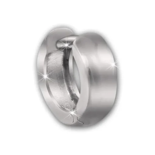 SilberDream Creole Glanz 11mm 925 Sterling Silber Ohrring SDO4298J