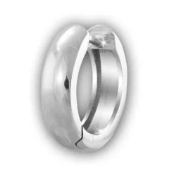 SilberDream Creole Glanz 14mm 925 Sterling Silber Ohrring SDO4300J