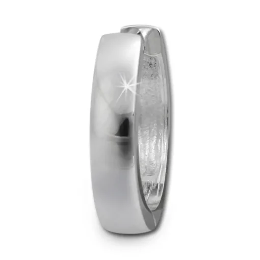SilberDream Creole Glanz 15mm 925 Sterling Silber Ohrring SDO348S