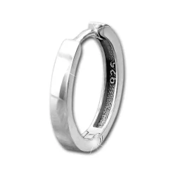 SilberDream Creole Glanz 17mm 925 Sterling Silber Ohrring SDO4310J