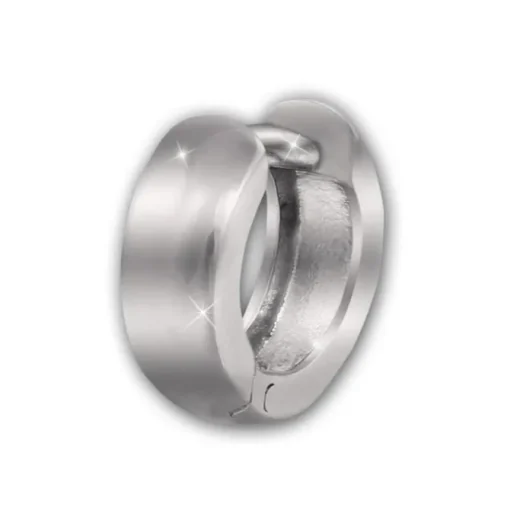 SilberDream Creole Glanz 11mm 925 Sterling Silber Ohrring SDO4298J