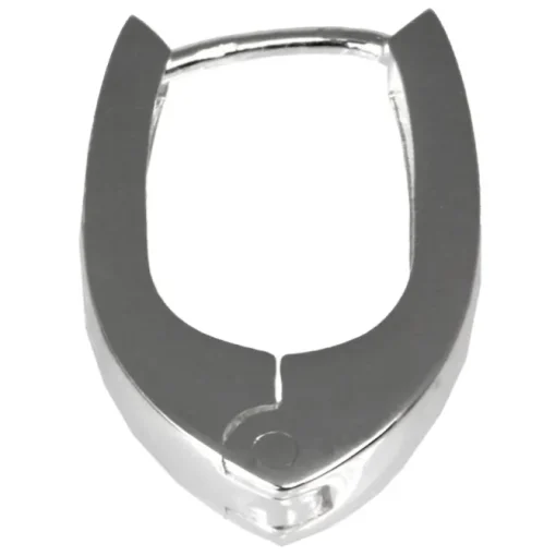 SilberDream Creole glanz 925 Sterling Silber Ohrring SDO307
