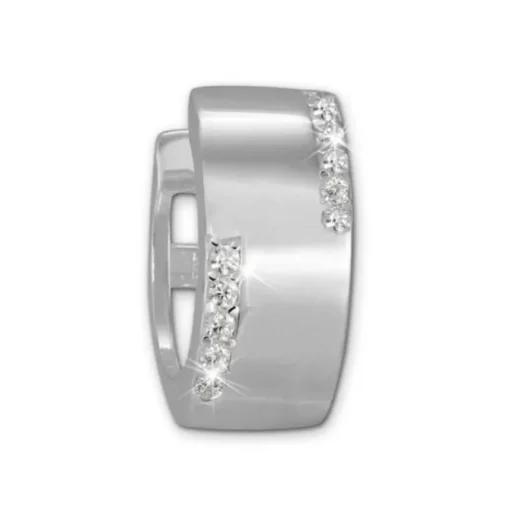 SilberDream Creole Line Zirkonia weiß 925er Silber Damen SDO4267W