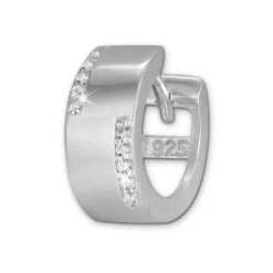 SilberDream Creole Line Zirkonia weiß 925er Silber Damen SDO4267W