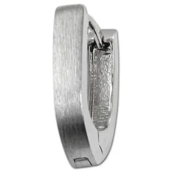 SilberDream Creole matt 925 Sterling Silber Ohrring SDO308M