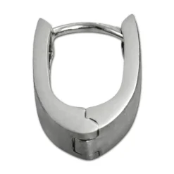SilberDream Creole matt 925 Sterling Silber Ohrring SDO308M