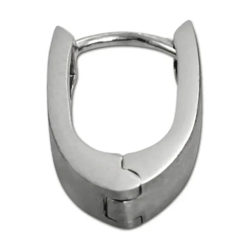 SilberDream Creole matt 925 Sterling Silber Ohrring SDO308M