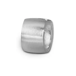 SilberDream Creole Matt 13mm 925 Sterling Silber Ohrring SDO372M