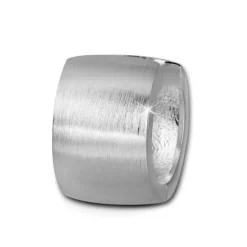 SilberDream Creole Matt 14mm 925 Sterling Silber Ohrring SDO382M