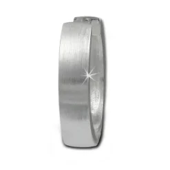 SilberDream Creole Matt 15mm 925 Sterling Silber Ohrring SDO348M