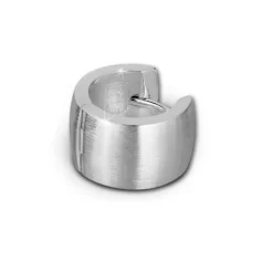 SilberDream Creole Matt 13mm 925 Sterling Silber Ohrring SDO372M