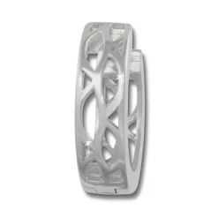 SilberDream Creole Muster 925 Sterling Silber Ohrring SDO3305
