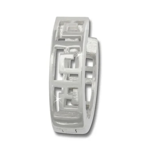 SilberDream Creole Muster Antik 925 Sterling Silber Ohrring SDO3315