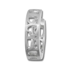 SilberDream Creole Muster Herz 925 Sterling Silber Ohrring SDO3365