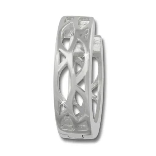 SilberDream Creole Muster 925 Sterling Silber Ohrring SDO3305