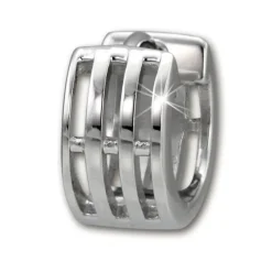 SilberDream Creole Muster 13mm Ohrring 925 Sterling Silber SDO458J